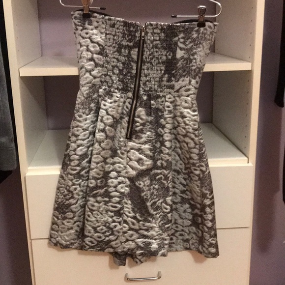 Strapless Mini Dress - Fun Pattern - Picture 2 of 6